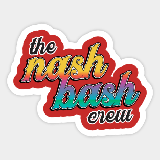The Nash Bash Crew Sticker